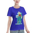 thumbnail image 2 of Women's Basic Short Sleeve T-Shirt Super Saiyan, 2 of 6