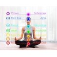 thumbnail image 3 of ShiYe toys store Pulsera de chakra con cuentas de roca de lava, cuerda trenzada, pulsera de yoga de piedra natural, 3 of 5