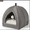 Gray, variant on PAWZ Road 2 in 1 Cat Bed Foldable Pet Cave for Indoor Pet Cat House for Kittens and Dogs Gray