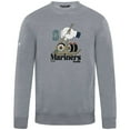 thumbnail image 2 of Men's-Levelwear  Gray Seattle Mariners Zane Ballpark Food Pullover Sweatshirt, 2 of 3