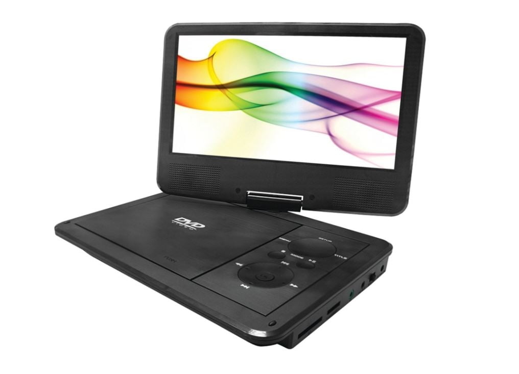 Sylvania 9" Swivel Screen Portable DVD/CD/MP3 Player with SD/MMC/USB