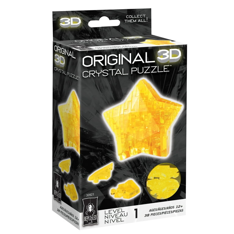 Standard 3D Crystal Puzzle - Star - Walmart.com