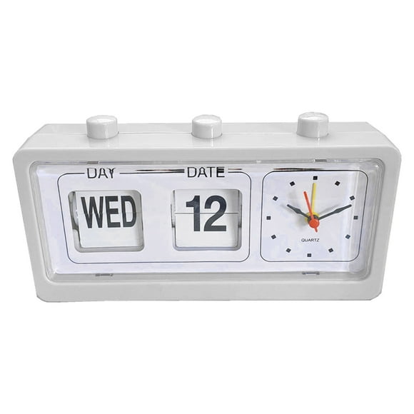 Calendar Desktop Alarm Clock,Desk Table Alarm Clock Calendar Desktop Clock Jump Calendar Alarm Clock Quality You Can Trust