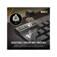 thumbnail image 3 of CORSAIR K70 MAX RGB Magnetic-Mechanical Gaming Keyboard, Adjustable CORSAIR MGX Switches, Dedicated Media Controls, CORSAIR AXON, Aluminum Frame, Steel Gray, 3 of 20