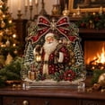 thumbnail image 4 of Diy Christmas Diamond Painting Kit, Christmas Decorations,Pearl Bead Painting With Display Frame, Easy 5D Gem Mosaic Art, Ideal Xmas Home Wall Decoration For New Crafters (Santa), 4 of 7
