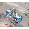 thumbnail image 1 of Kitchen Sink Splash Guard Faucet Mat -1 PC Super Absorbent Fast Drying Mat Sink Gadgets-Splash Guard Behind Faucet Drip Catcher for Kitchen, Bathroom,Sink Mat, Dish Drying Mat, Bathroom(15" X 5.5" ), 1 of 5