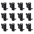 thumbnail image 3 of 12 clips de cuerda para exteriores, soportes para cables exteriores, fácil instalación, abrazaderas de línea, ganchos para colgar luces de hadas para negro, 3 of 9