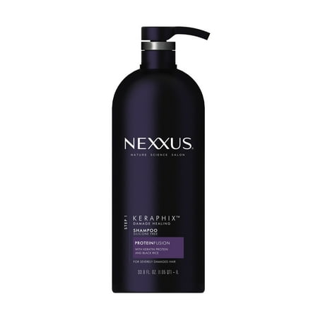 Nexxus Keraphix for Damaged Hair Shampoo, 33.8 oz (Best Shampoo For Older Thinning Hair)