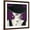 Brown Frame, variant on Haute Chapeau Purple I Art Print by Marco Fabiano, 16" x 16"