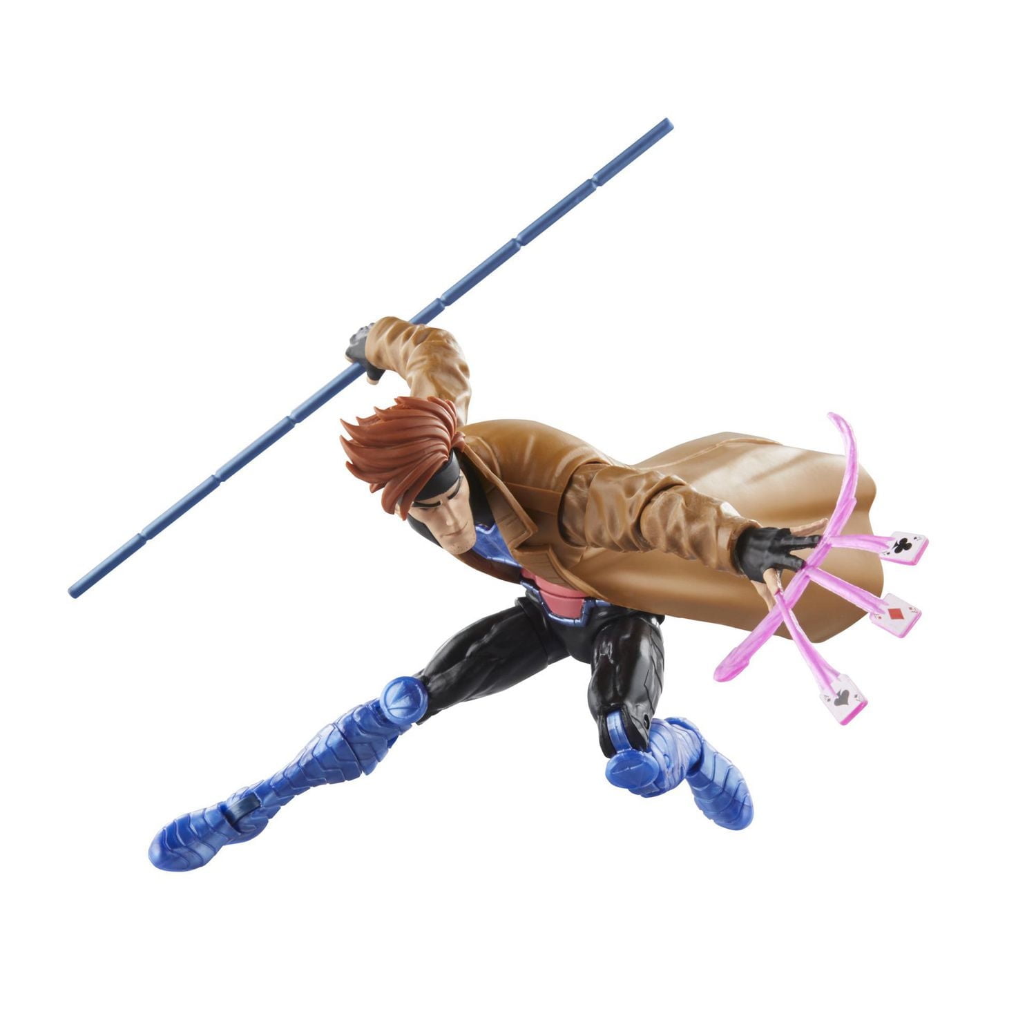 Hasbro Marvel Legends Series Gambit, X-Men ‘97 Collectible 6 Inch Action Figures, Marvel Legends Action Figures