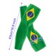 thumbnail image 2 of Mangas de brazo con bandera, fundas de brazo de seda de hielo para golf, fútbol, ​​béisbol (Brasil), 2 of 7
