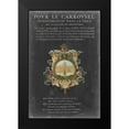 thumbnail image 2 of Vision Studio 13x18 Black Modern Framed Museum Art Print Titled - Vintage Bookplate IV, 2 of 5