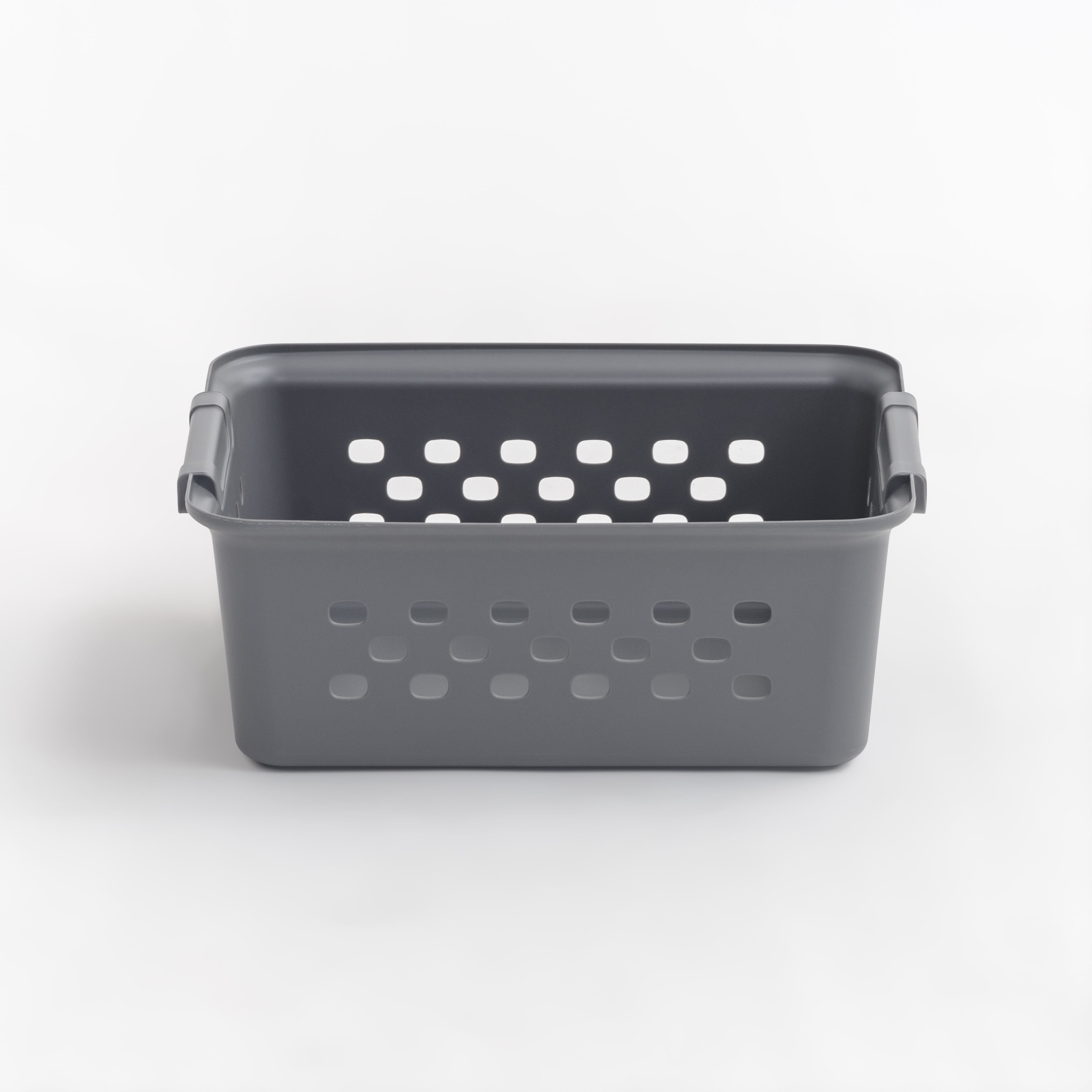 IRIS Small Organizer Storage Basket, Gray