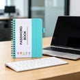 thumbnail image 5 of Clearance Sale! Notebook Spiral Password Notebook Blue 14 * 12 Spiral Lined Notebook Pack, 5 of 6