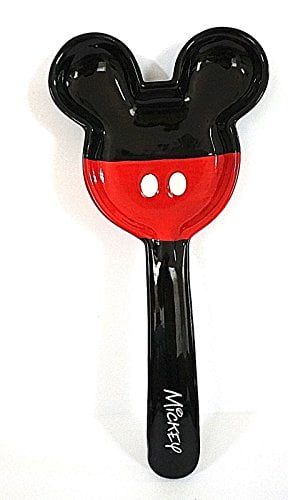 NEW Disney Parks Kitchen Mickey Mouse head Blue Spoon Rest Jewelry Ring Holder