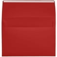 thumbnail image 2 of Darling Souvenir A2 Red High Quality Invitation Envelopes (4 3/8 x 5 3/4) Euro V-Flap 80 LBS Ideal for Weddings, Birthday, Invitations, Baby Shower,Bridal Shower -Packs & Colours Available, 2 of 7