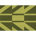 thumbnail image 1 of Ahgly Company Machine Washable Indoor Rectangle Transitional Army Green Area Rugs, 8' x 10', 1 of 7