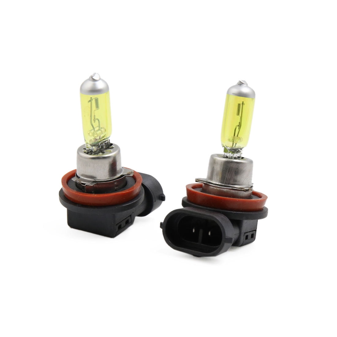 2 Pcs DC 12V 100W H11 Yellow Xenon Halogen Headlight Lamp Bulbs for