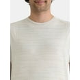 thumbnail image 2 of Athletic Works Men's and Big Men's Jacquard Short Sleeve Workout Shirt, Sizes S-3XL, 2 of 5