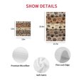 thumbnail image 7 of Brown Beige Kitchen Dish Towels for Drying Dishes Set of 3, Rustic Farmhouse Dog Paw Vintage Waffle Weave Microfiber Hand Tea Bathroom Towels Quick Dry & Absorbent Towel 12x12, 7 of 7