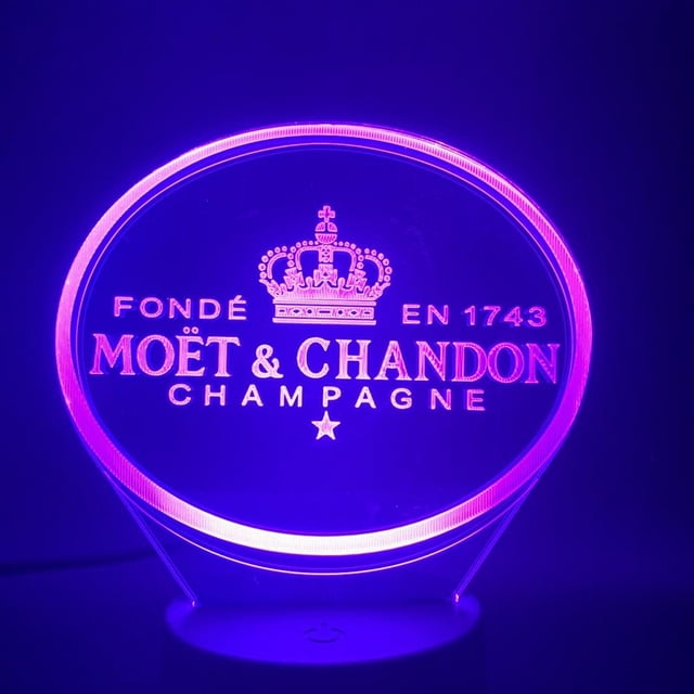 Lámpara de mesa Chandon 3D LED con luz nocturna para dormitorio infantil