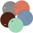 thumbnail image 1 of Juego de cinco piezas de almohadillas resistentes al calor multifuncionales engrosadas en forma de panal (color mixto) Adepaton HMHZ084-5, 1 of 6