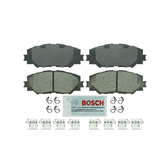 Juego de Pastillas de Freno Bosch BE1210H Cerámicas Azules Delanteras con Accesorios