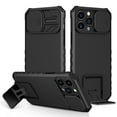 thumbnail image 3 of For iPhone 11 Pro Max Case Shockproof Slide Camera Lens Protective Kickstand Case Cover, 3 of 24