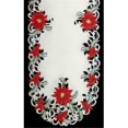 thumbnail image 1 of H7795 Red Poinsettia Round Doily, 8 in., 1 of 1