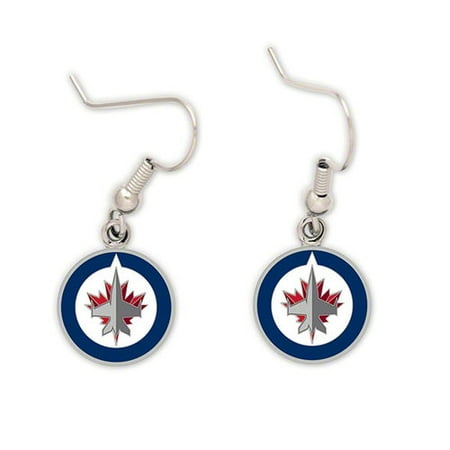 NHL - Winnipeg Jets "Logo" Dangle Earrings