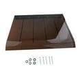 thumbnail image 3 of Toldo para ventana, toldo para patio, toldo para protección contra la lluvia y la nieve con tornillos, cubierta para parasol para exteriores, terraza, 40cmx35cm, 3 of 8