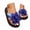 slippers 67#Blue, variant on Womens Slippers Open Toe Slides Flip Flops with Floral Design Beach Drop Front Sandals for Everyday Comfort Casual Wear,Sky Blue