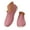 Pink, variant on Waterproof Garden Shoes for Women Outdoor Slip on Rain Boots Rubber Ankle Booties Work Clogs