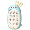 thumbnail image 3 of Baby Cellphone Toys for 1 Year Old Sensory Toy Simulation Phone Kids Infant Gift blue Sunnimix Juguetes de teléfono, 3 of 8