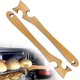 thumbnail image 1 of Wooden Oven Rack Puller, Smooth Beech Wood Oven Hook with Long Handle, Toaster and Oven Accessory Tool, 1 of 4