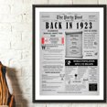 thumbnail image 4 of The Party Post 101st Birthday Party Decorations Poster Born in 1923, 4 of 4
