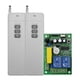 thumbnail image 2 of 220V 10A Interruptor de de telemando inalámbrico Receptor universal de 2 canales 433MHz con transmisores , Botón de potencia 3 Botón de alta potencia 3 Yotijar Interruptor de control remoto, 2 of 5