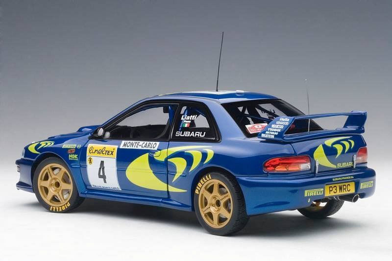 1997 Subaru Impreza WRC #4 Rally Monte Carlo Piero Liatti