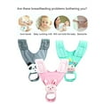 thumbnail image 5 of HZKAICUN Adjustable Baby Bottle Holder for Hands Free Bottle Feeding Hanging Stroller Bed Fixing Drink Feeding Bracket Strap Magic Sticker, 5 of 12