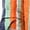 #283-Orange, variant on Ceisia Men's Men's Islamic Thobe Long Sleeve Arab Kaftan Robe with Stripe Print Casual Traditional Dress Green XL Gifts for Father