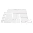thumbnail image 6 of 3 Drawer Vertical File Cabinet Lockable Metal Mobile File Cabinet White office, 6 of 10