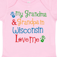 thumbnail image 4 of Inktastic Wisconsin Grandma Loves Me Boys or Girls Baby Bodysuit, 4 of 5