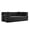 Black, variant on Convertible Sofa Bed, 80.3" 5-in-1 Large Futon Sofa Bed with 2 Pillows, Corduroy Cloud Boneless Couch for Living Room