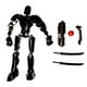thumbnail image 5 of [Manual Ensamblaje] Muñeca Con Múltiples Articulaciones Prototipo Impreso en 3D Lucky 13 Doll Cuerpo Robot Descompresión Y Artefacto Juego [Nuevo Modelo Bloques Construcción] (Negro), 5 of 9