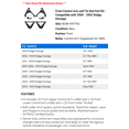 thumbnail image 2 of Front Control Arm and Tie Rod End Kit - Compatible with 2000 - 2003 Dodge Durango 2001 2002, 2 of 2