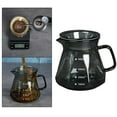 thumbnail image 3 of GROWTH TANK Cafetière Résistante à la Chaleur, Théière Cafetière pour Infusion Manuelle de Café et de Thé, Verre 450 ml, 3 of 9