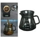 thumbnail image 3 of Tetera de vidrio de borosilicato Sunnimix Gotero de café 450ml, 3 of 8
