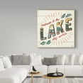 thumbnail image 3 of Trademark Fine Art 'Vintage Lake II' Canvas Art by Janelle Penner, 3 of 3
