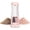 Blush, variant on COOK WITH COLOR 2-in-1 Rechargeable Salt and Pepper Shakers, Electric Salt and Pepper Grinder Set, Blush