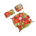 thumbnail image 3 of Guinea Pig Cage Hammock Set, Small Pet Cage Easy Installation Cute Cartoon Pattern With Metal Hook For  For Small Cat For Ferret Green,Red, 3 of 8